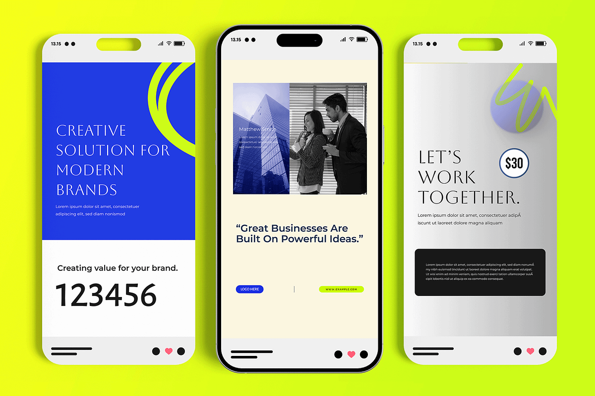 Modern Marketing Business Story Post, a Social Media Template by MightyDesign (Photo 2 of 6)
