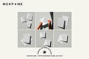 US A2 cards and envelopes mockup set, a Merchandise Mockup by MCKP*ME (Thumbnail 2 of 7)