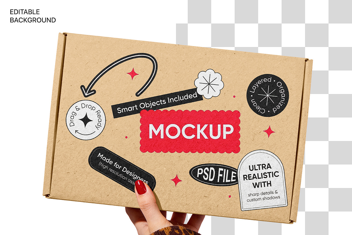 Product Sticker Mockups Pack, a Packaging Mockup by RamStudio2 (Photo 7 of 14)
