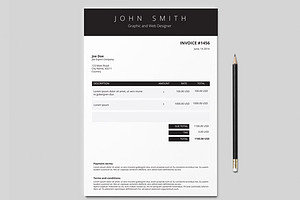Invoice Template (3 colours)