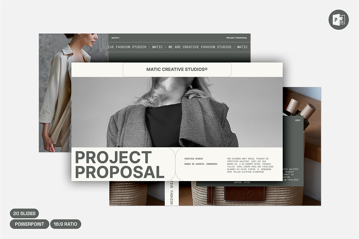 Matic Project Proposal - PowerPoint, a Presentation Template by Sixtemp (Photo 1 of 7)