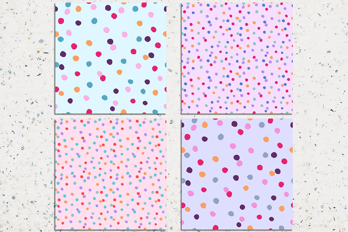 Confetti digital paper, a Pattern Graphic by Norse Studio (Photo 3 of 3)