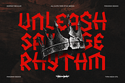 Norfest - Tape Punk Street Font, a Handwritten Font by Typia Nesia (Thumbnail 2 of 8)