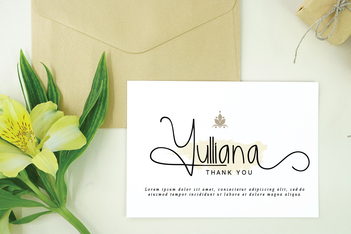 Nutmilks, a Handwritten Font by Bramcreative (Photo 4 of 6)