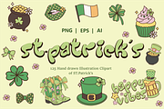 St.Patricks Day | Clipart Illustrati, a Decorative Illustration by Berdansabersama (Thumbnail 1 of 10)