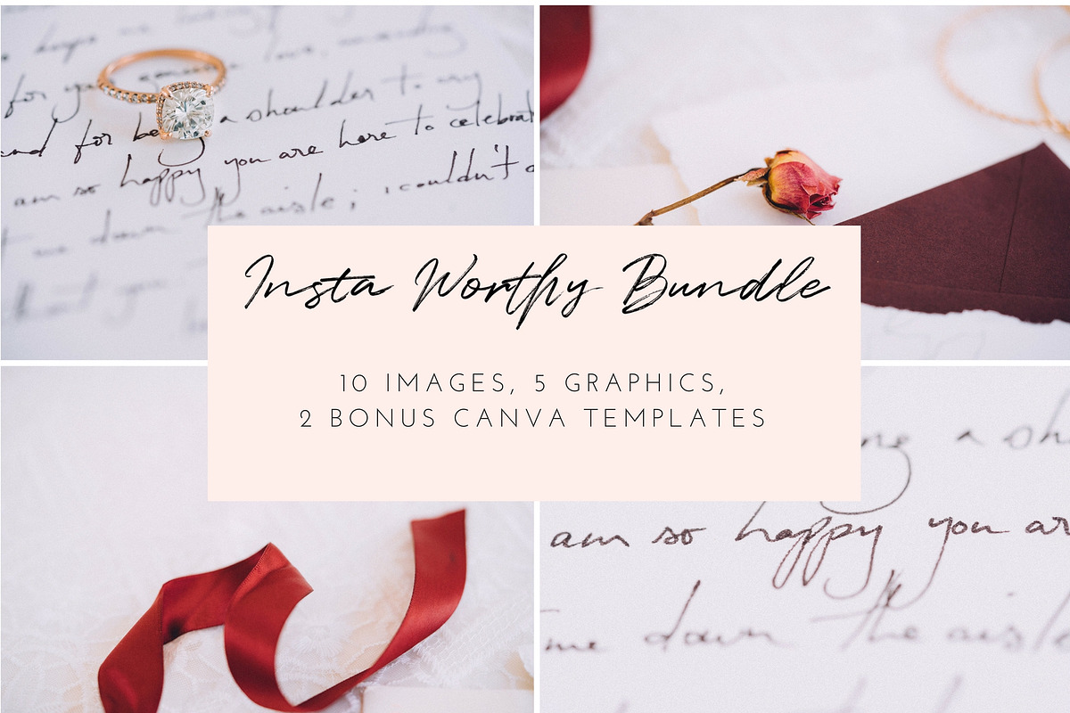 Wedding Styled Photo Bundle | 3, a Social Media Template by Brand Strategy Co. (Photo 1 of 6)