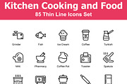 Kitchen Cooking and Food, an Outline Icon by Color Cubes (Thumbnail 8 of 8)