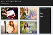 Vintage Premium Photo Effects #2, an Action Add-On by Mike Moloney (Thumbnail 1 of 5)