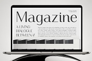 Finico Sans – Modern Editorial Sans, a Sans Serif Font by FactoryType Studio (Thumbnail 9 of 11)