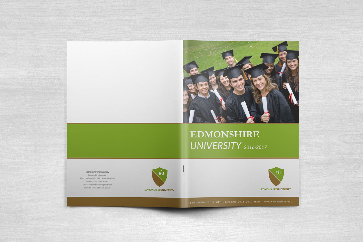 Educational Brochure Template, a Brochure Template by Carlos Fernando (Photo 5 of 6)