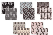 Watercolor Black Rainbows Patterns, a Pattern Graphic by MayaNavits (Thumbnail 6 of 11)