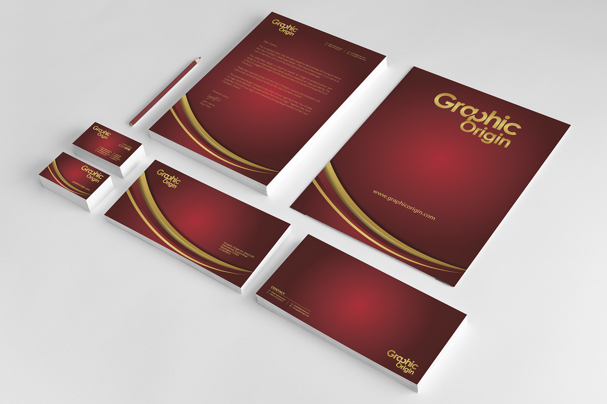 Luxury Branding Identity, a Stationery Template by Graphic Origin (Photo 7 of 13)