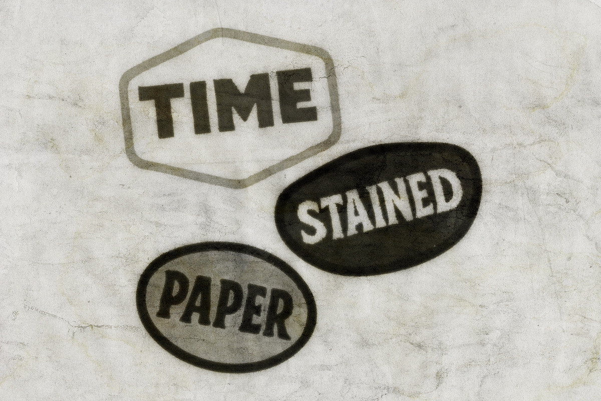 TIME STAINED PAPER TEXTURE PACK, a Texture Graphic by Textexp (Photo 1 of 11)