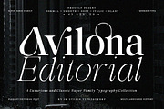 Avilona Super Family | 63 Style Font, a Serif Font by IM Studio (Thumbnail 1 of 16)