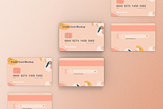 Credit Card Mockups Set | 51 PSD, a Print Template by ExplicitConcepts (Thumbnail 25 of 51)