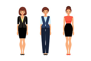 Different Sets Of Clothes Vector