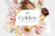 Golden -Blush & Dusty Rose, an Illustration by Isabelle Salem (Thumbnail 1 of 13)