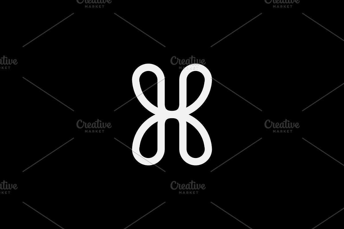 Letter UA, H Logo, a Branding & Logo Template by ganuDESIGN (Photo 3 of 3)