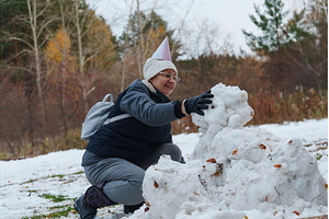 Joyful celebration in a winter, a Nature Photo by darksoul72