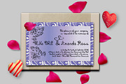 Pink Nightingale Script, a Script Font by Weblord (Thumbnail 3 of 7)