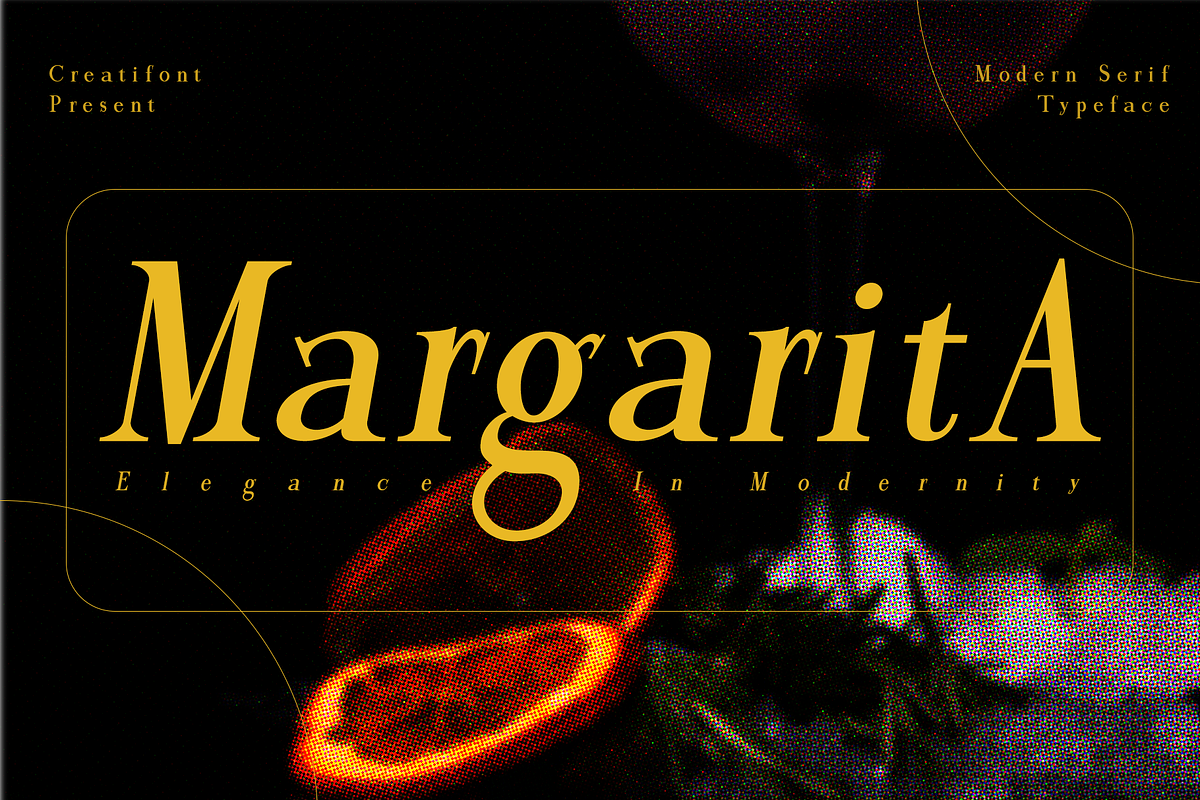 CF Margarita - Modern Serif, a Serif Font by Indotype Foundry (Photo 1 of 10)