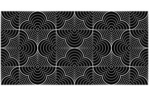 Flower geometric pattern., a Pattern Graphic by RODINA