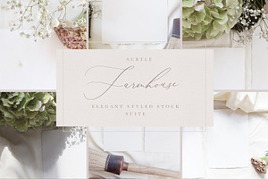 Rustic Farmhouse Wedding Mock Ups