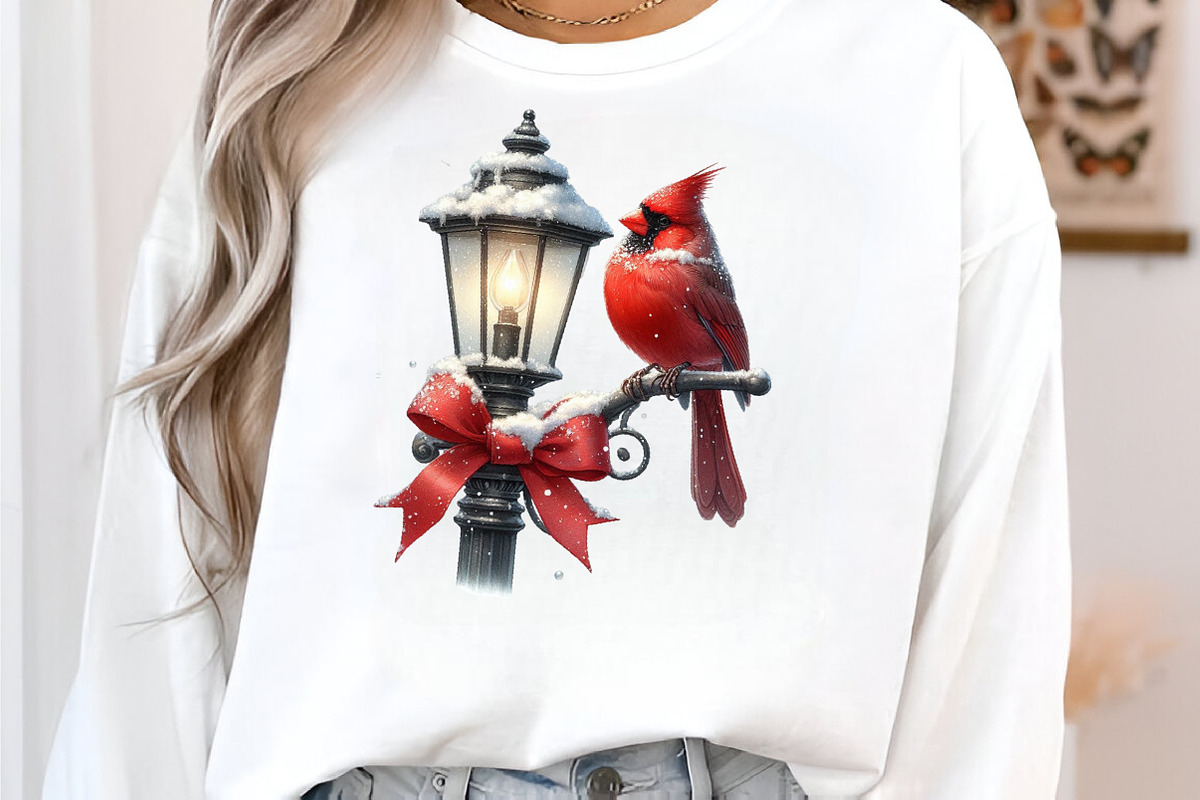 Christmas Red Cardinal Clipart, an Illustration by SinaCreation (Photo 4 of 7)