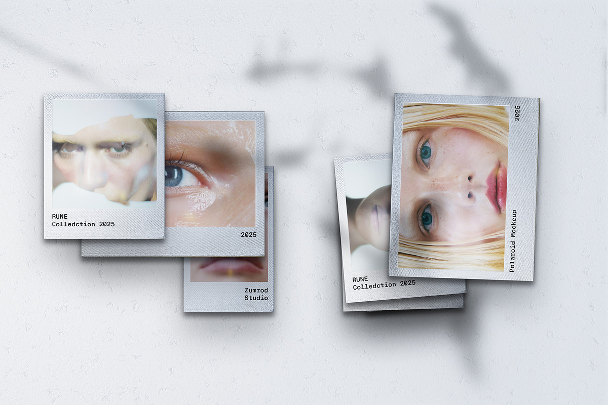 Polaroid Frame Mockups Collection, a Mockup by Zumrod (Photo 2 of 7)
