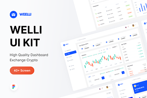 Welli - Dashboard Exchange Crypto