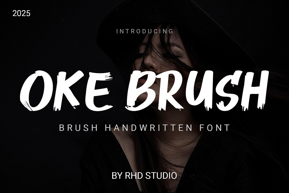 OKE BRUSH - Brush Handwritten Font, a Font by RHD Creative Studio (Photo 1 of 10)