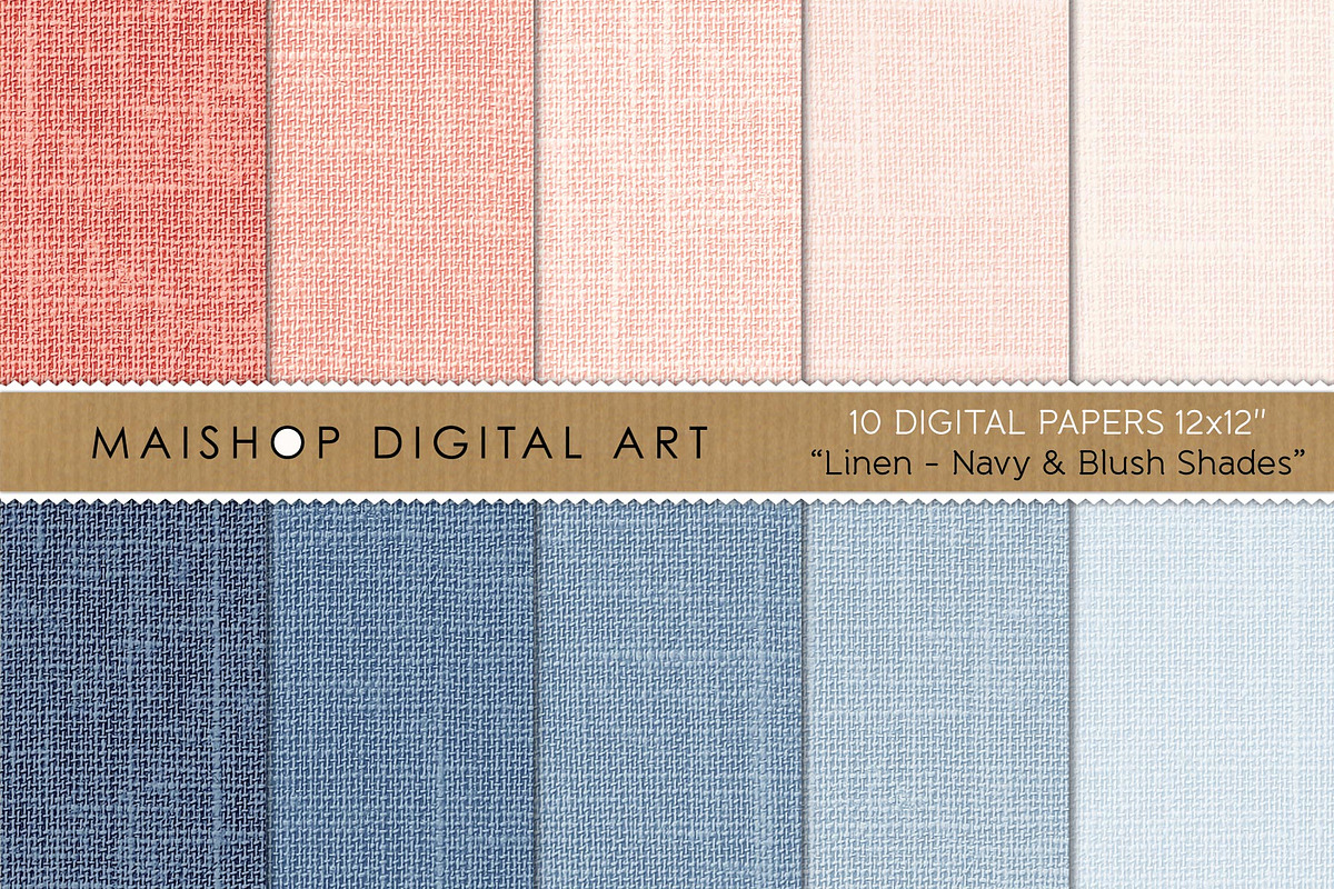 Soft Linen Fabric Texture, a Texture Graphic by Maishop