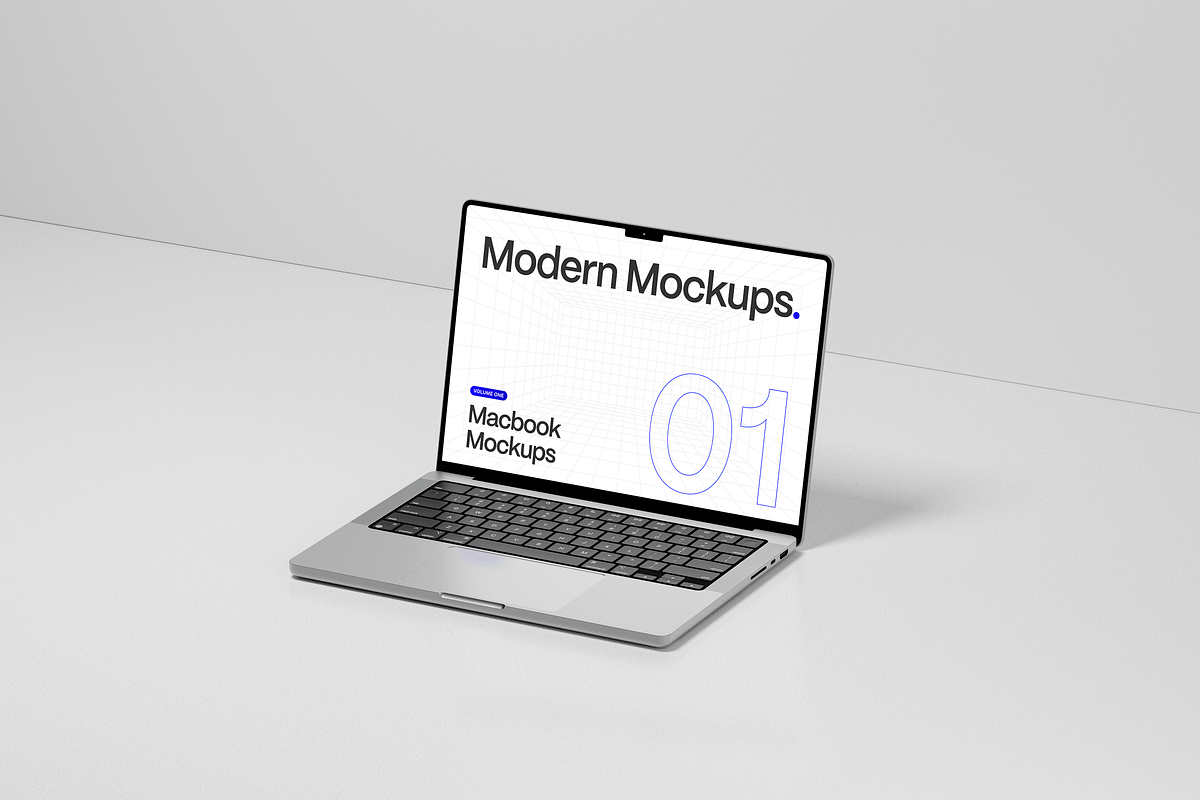 Minimal Macbook Mockups Vol 1, a Mac Mockup by Modern Mockups (Photo 10 of 17)