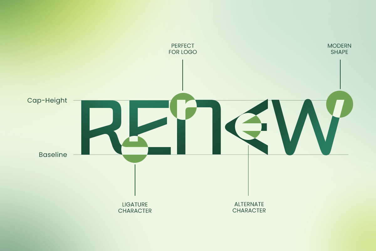 Nexgen - Modern Technology Logo Font, a Sans Serif Font by TokoPress (Photo 9 of 13)