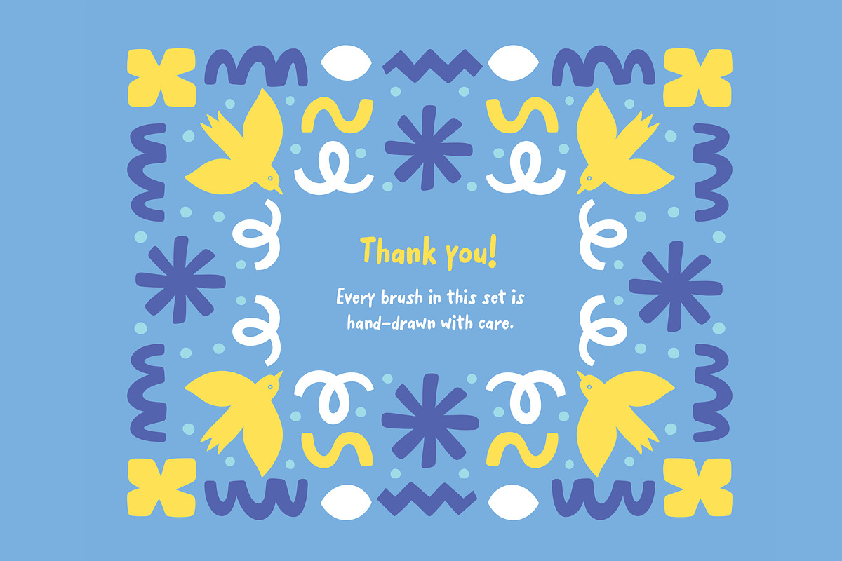 Playful Floral Procreate Brushes, a Brush Add-On by Pencil Twist (Photo 10 of 10)