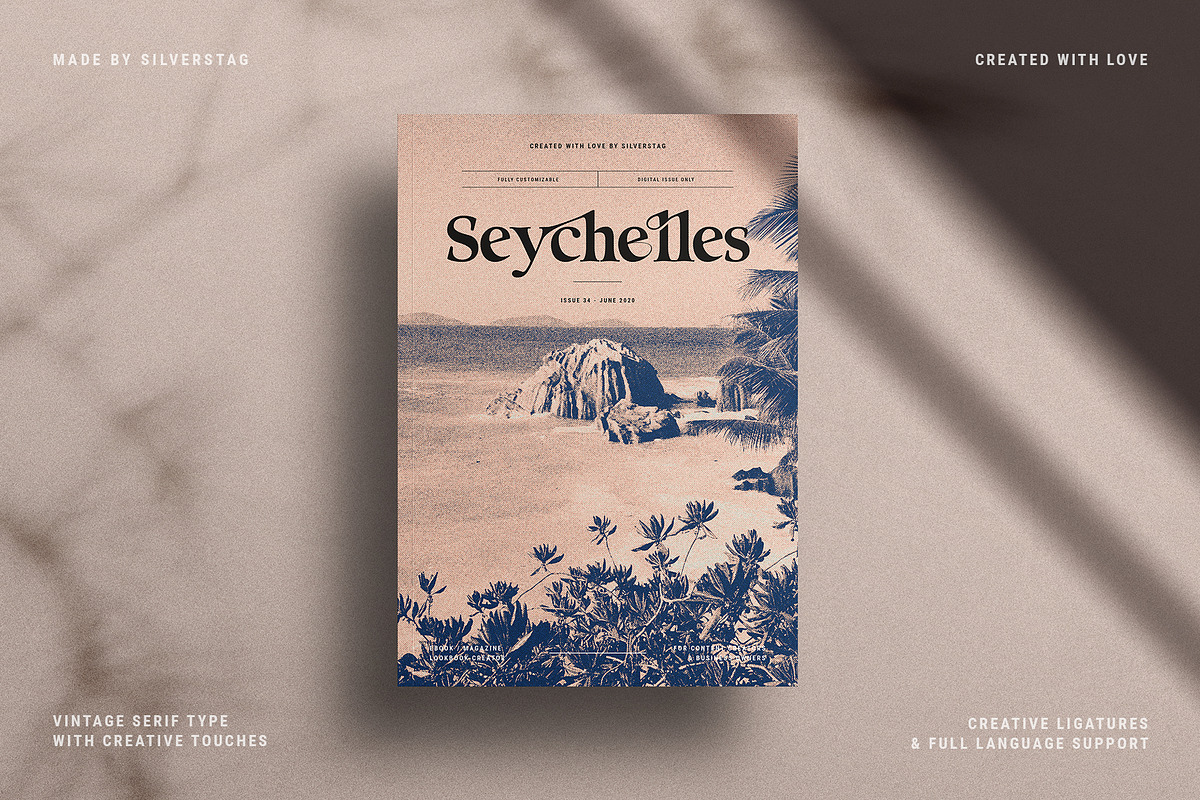 Eighties Nostalgia - Ligature Serif, a Serif Font by SilverStag Type Foundry (Photo 16 of 20)