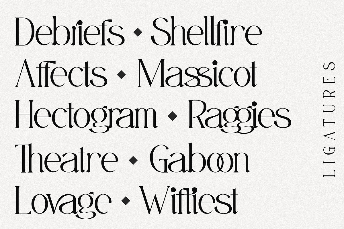 Misslena, a Serif Font by din-studio.com (Photo 7 of 10)