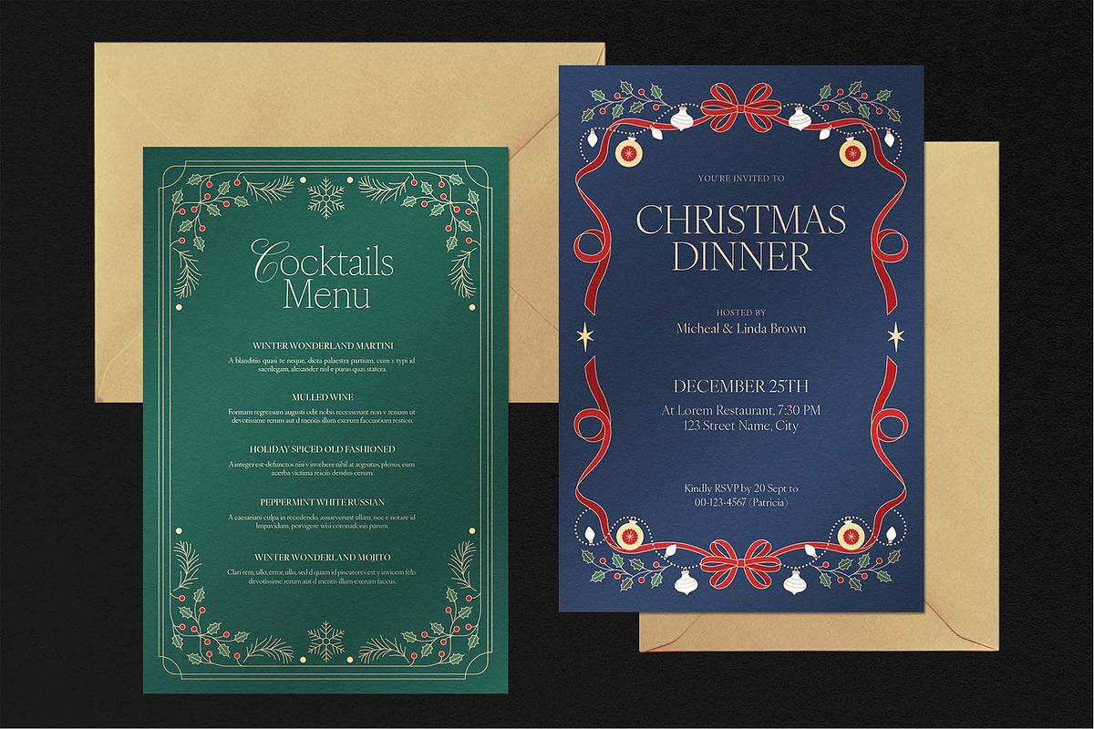 Christmas Borders & Frames, an Object Graphic by DesignerCandies (Photo 6 of 7)