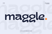 Maggle – Professional Branding Font