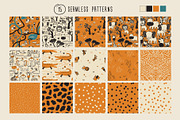 My Beautiful Savanna, a Pattern Graphic by Zim Varezhkin (Thumbnail 2 of 11)