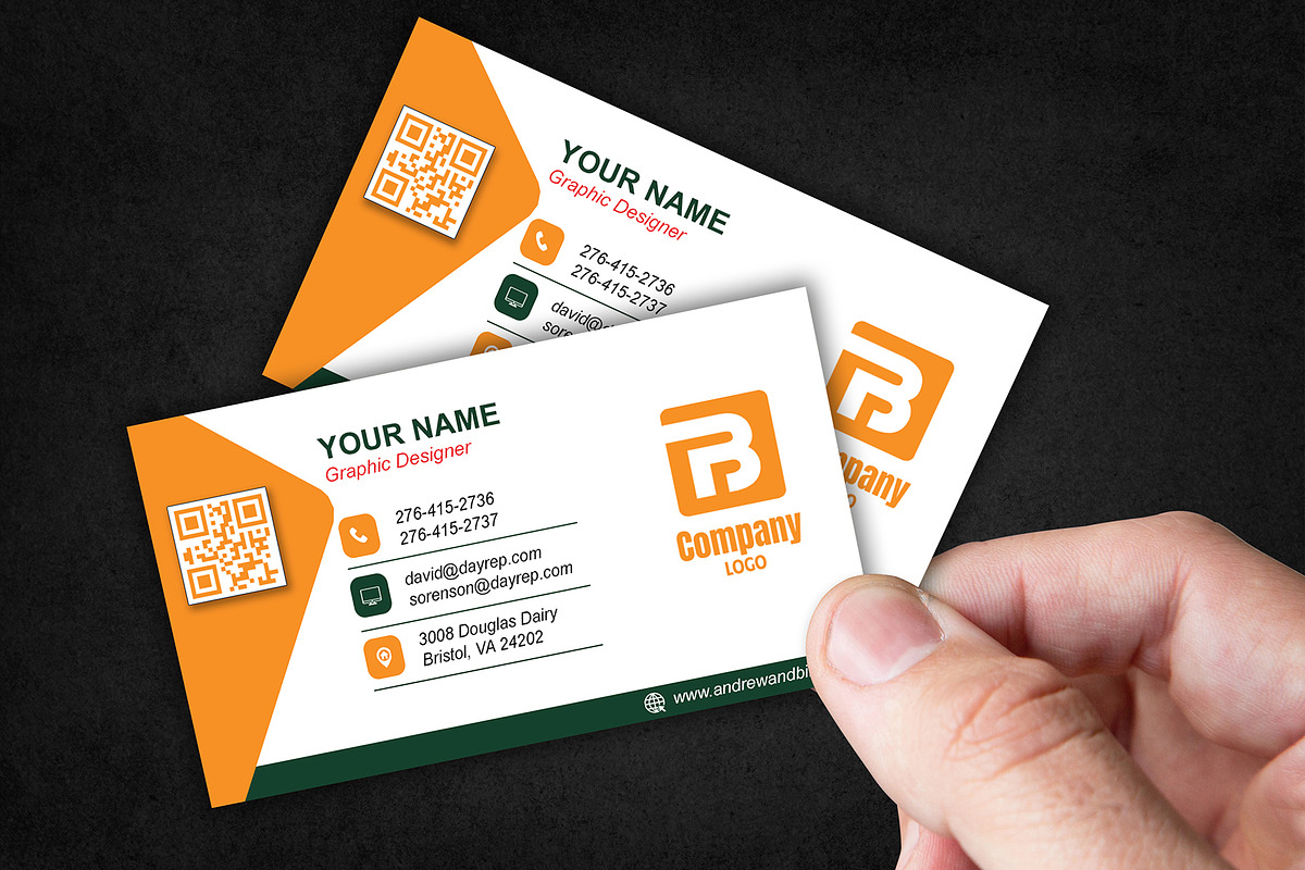 Luxury Real Estate Card PSD preview 4