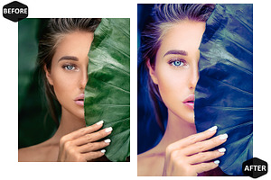 12 Sapphire Photoshop Actions