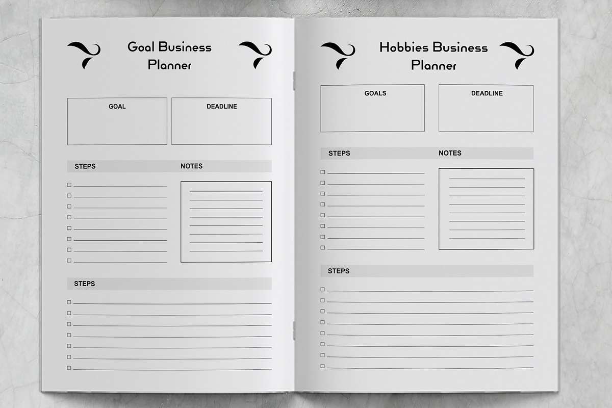 Weekly  Business Planner Layout, a Stationery Template by ContestDesign (Photo 3 of 3)