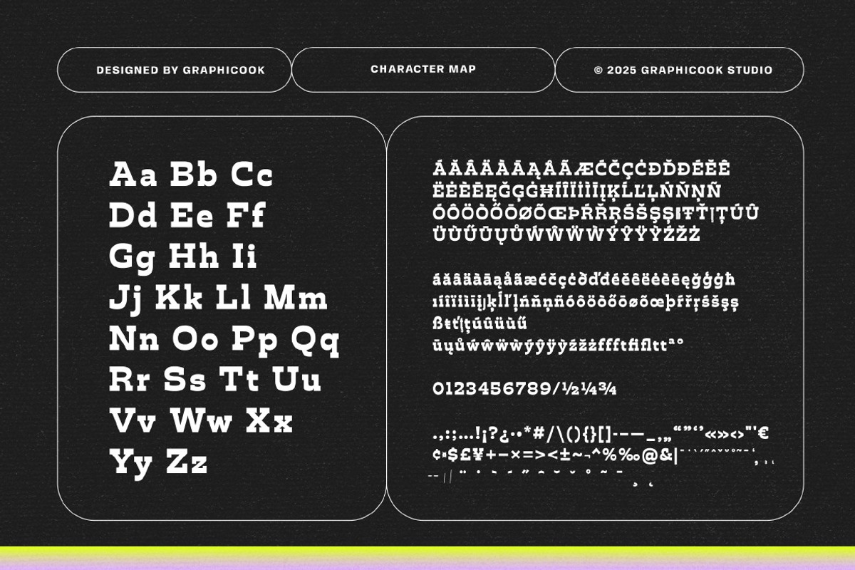 Slabrise, a Slab Serif Font by graphicook (Photo 3 of 10)