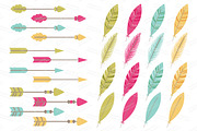 Bohemian Tribal Clipart & Vectors, an Illustration by Amanda Ilkov (Thumbnail 4 of 4)
