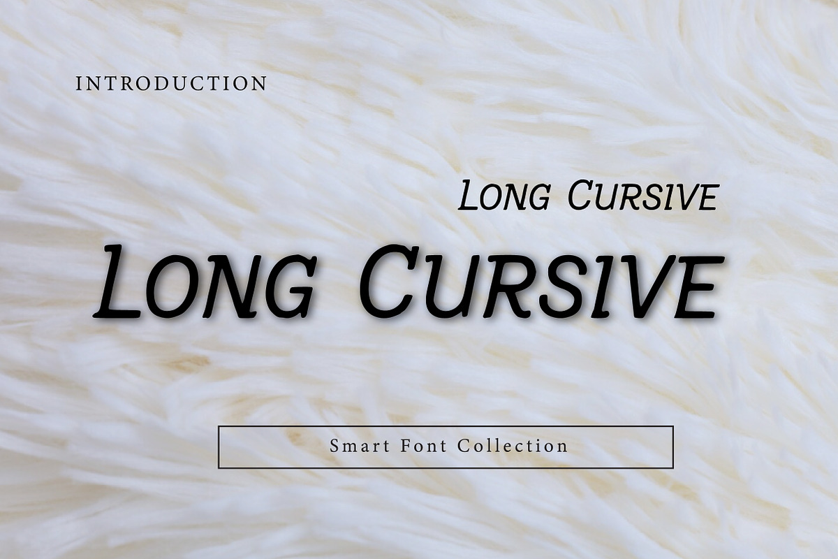 Long Cursive, a Slab Serif Font by Wow Magic (Photo 1 of 2)