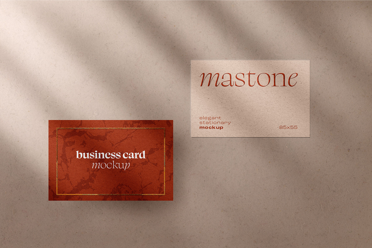 Elegant Stationery Branding Mockup, an Advertising Mockup by Deeplab (Photo 8 of 14)