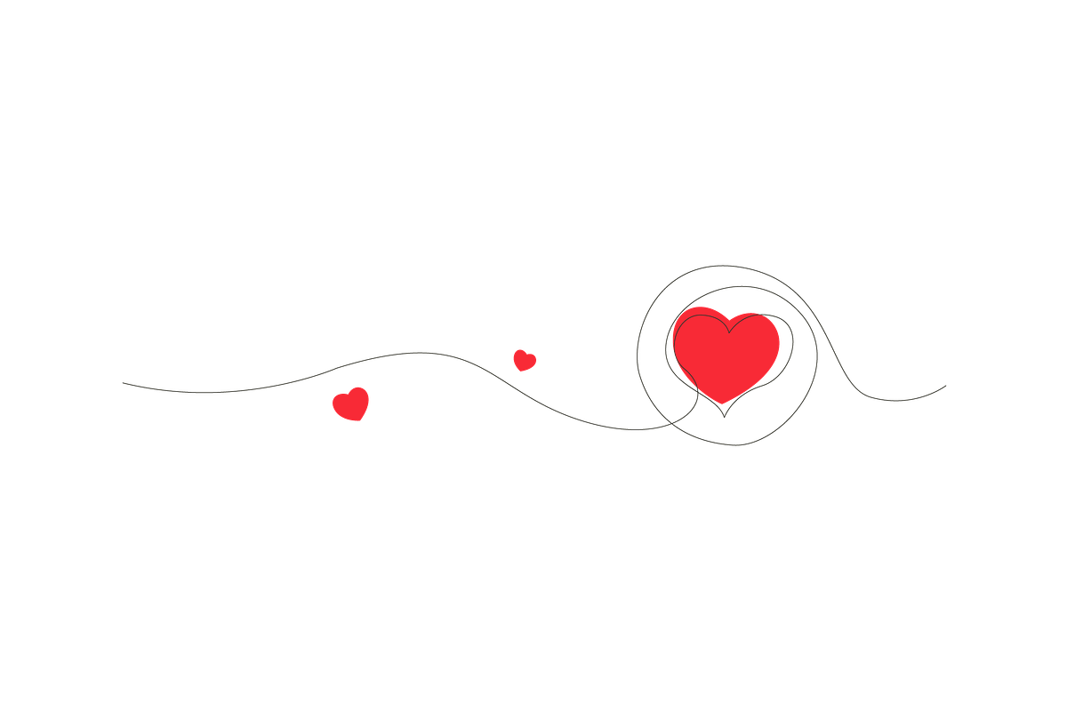 bundle of Continues line heart, an Object Graphic by lawoel (Photo 3 of 3)