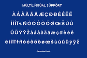 Vagnola - Modern Technology Sans, a Sans Serif Font by RagamKata (Thumbnail 10 of 10)