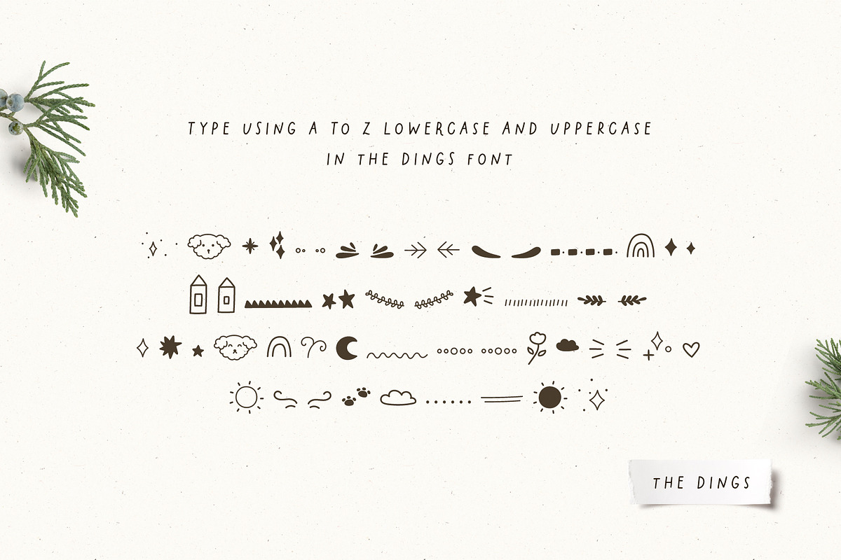 Little poodle | Sweet font, a Font by JuliaVolkova (Photo 5 of 9)